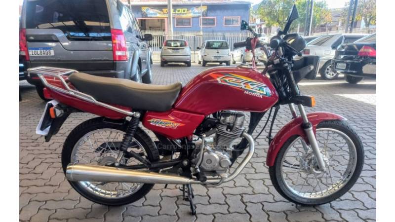 HONDA - CG 125 - 1999/1999 - Vermelha - R$ 8.490,00