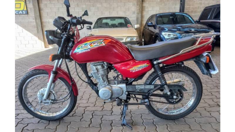 HONDA - CG 125 - 1999/1999 - Vermelha - R$ 8.490,00