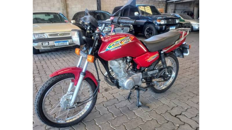 HONDA - CG 125 - 1999/1999 - Vermelha - R$ 8.490,00