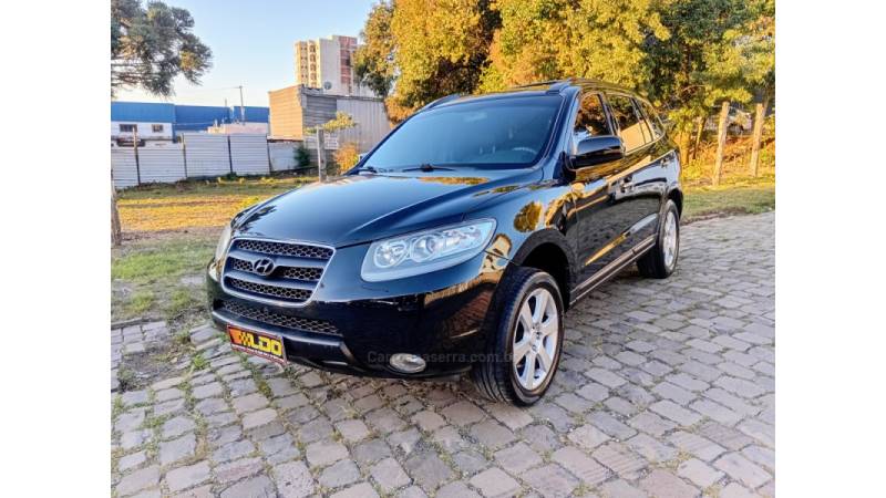 HYUNDAI - SANTA FÉ - 2008/2009 - Preta - R$ 47.990,00