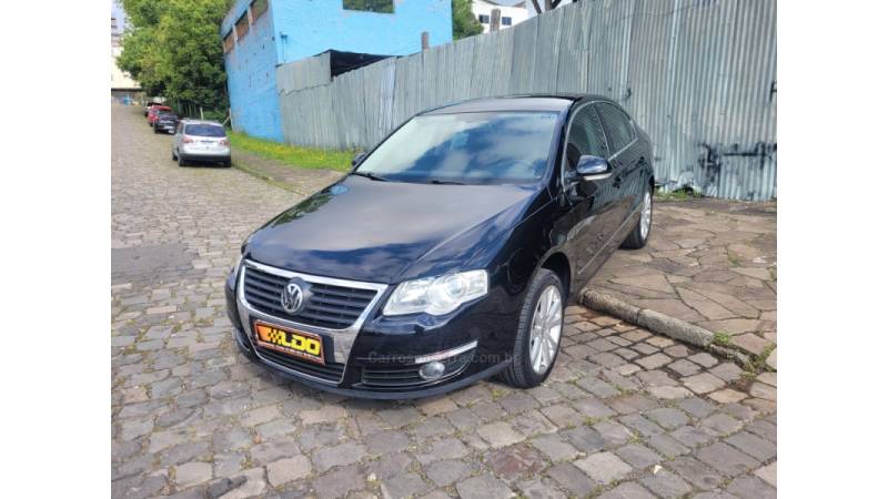 VOLKSWAGEN - PASSAT - 2007/2008 - Preta - R$ 39.990,00
