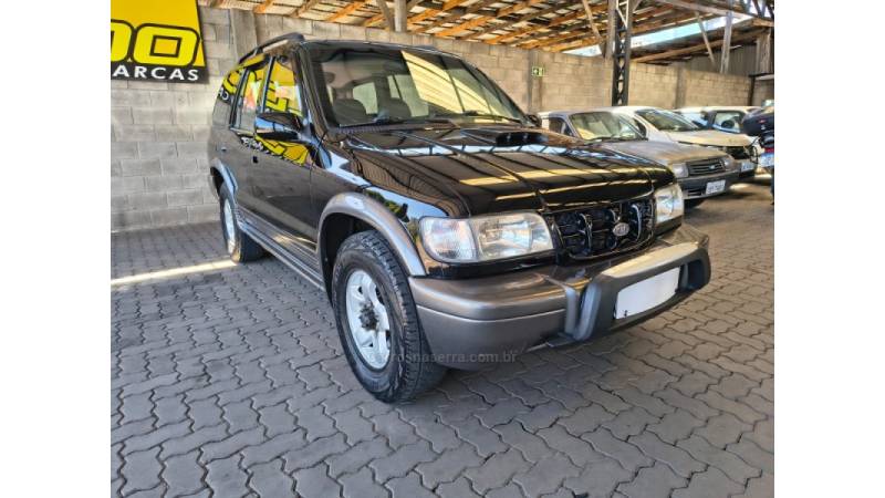 KIA MOTORS - SPORTAGE - 2002/2003 - Preta - R$ 25.000,00