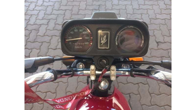 HONDA - CG 125 - 1999/1999 - Vermelha - R$ 8.490,00